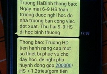 Ha Noi canh bao cac truong de phong tin tac hinh anh