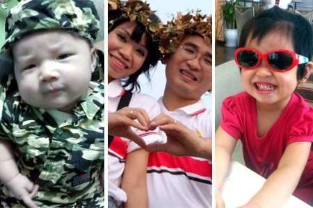 Nhoc ty 'cute' cua cac cap vo chong Duong len dinh Olympia hinh anh