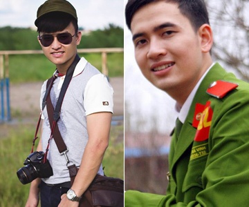 Cac hot boy Canh sat dam me nhiep anh hinh anh