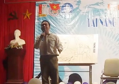 Nam sinh doc rap 'Nguoi thay' hut 80.000 like hinh anh