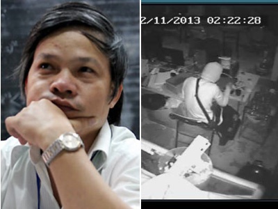 Camera ghi hinh trom khoang do nha thay Do Viet Khoa hinh anh