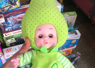 Thu hoi bup be dau trai cay chua chat doc hinh anh