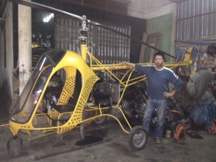 Truc thang tu che 200 trieu cua nguoi tho ren hoc het cap 2 hinh anh