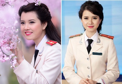 MC kenh An ninh xinh nhu hot girl hinh anh