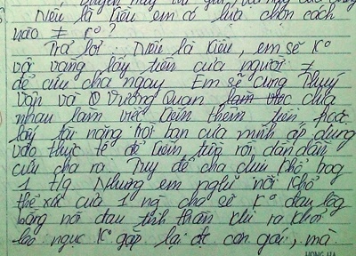 Bai Van diem 9 khuyen Thuy Kieu di lam them cuu cha hinh anh