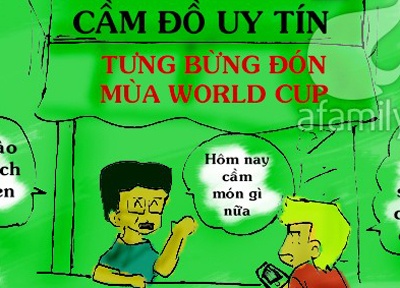Bo tranh cuoc song dao lon cua nguoi dan mua World Cup hinh anh