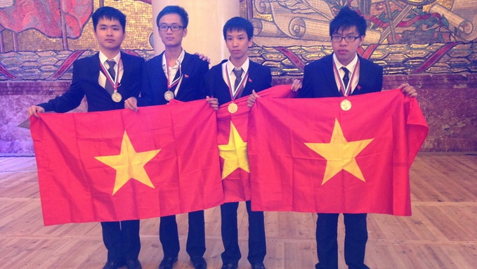 75 nuoc tham gia Olympic Hoa hoc quoc te tai Viet Nam hinh anh