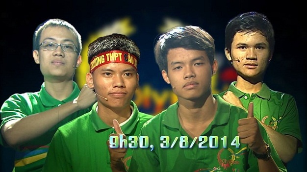 Ky tich cua 4 nam sinh vao CK Duong len dinh Olympia hinh anh
