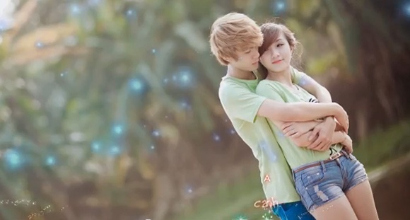 Clip tinh yeu 'Co dau, chu re' hinh anh