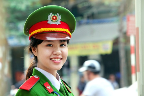 9 diem/mon, thi sinh nu van truot HV An ninh hinh anh