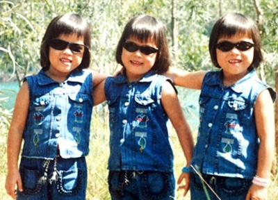 Chuyen ve chi em sinh ba cung dau dai hoc hinh anh