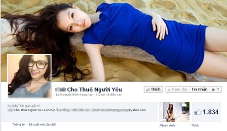 Dich vu thue nguoi yeu dip nghi le gia 300.000 dong hinh anh