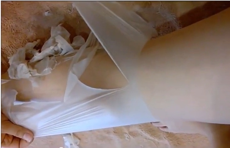 Clip lot da nhu ran de lam trang hinh anh