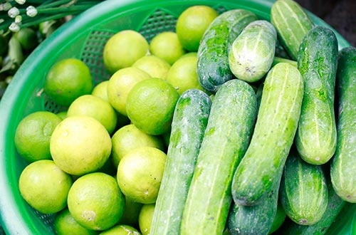 Rau qua chua mieng 'nang mui' hinh anh