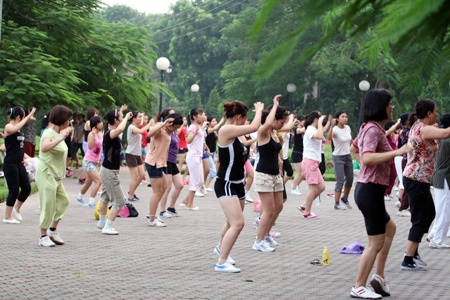 Nen tap the duc vao luc nao trong ngay? hinh anh