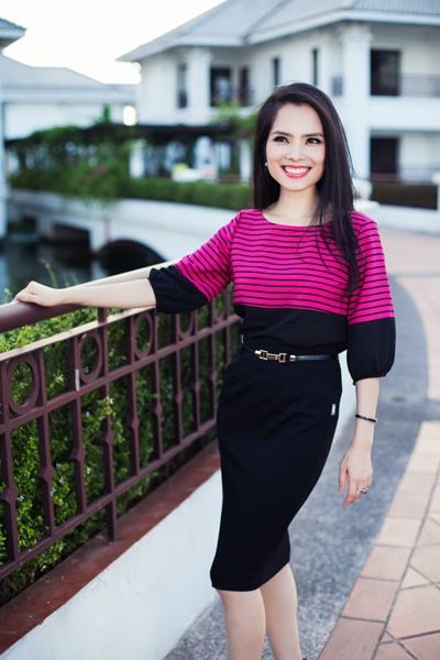 Dù không ăn kiêng và cũng không sợ béo, nhưng diễn viên Kiều Thanh vẫn có những mẹo nhỏ để sở hữu thân hình thon gọn. Ảnh: Mạnh Bill.