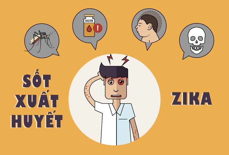 Benh do virus Zika va sot xuat huyet khac nhau the nao? hinh anh