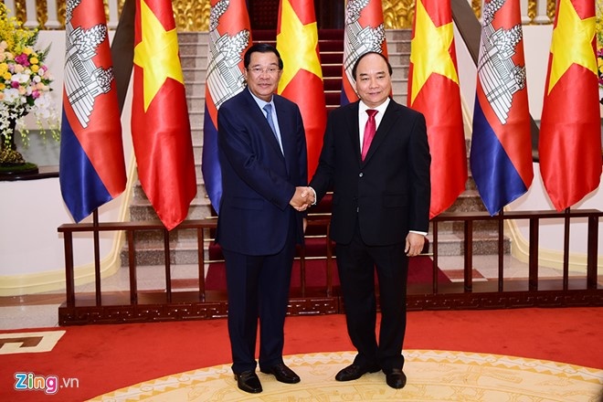 Tuyên bố chung Việt Nam - Campuchia ảnh 1 Tuyen bo chung Viet Nam - Campuchia anh 1