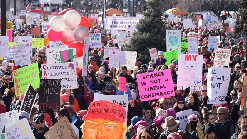 biểu tình chống Trump ảnh 4 bieu tinh chong Trump anh 4