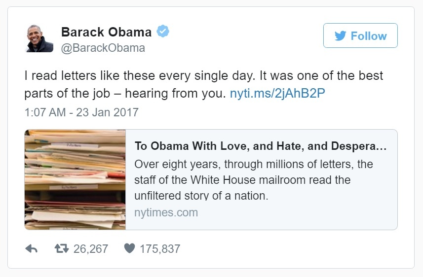 Obama luyến tiếc khi rời Nhà Trắng ảnh 1 Obama luyen tiec khi roi Nha Trang anh 1