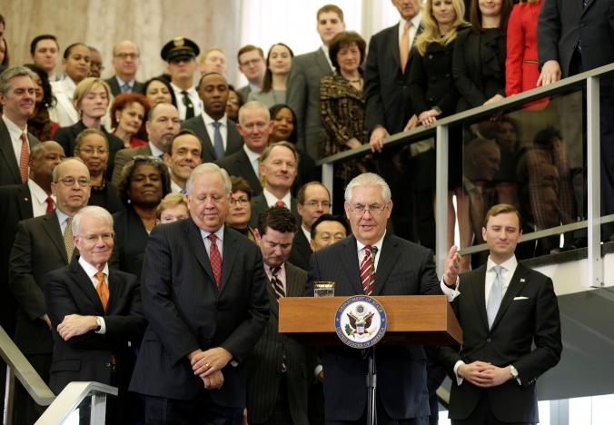 ngoại trưởng Mỹ dẹp chống đối ở bộ Ngoại giao ảnh 1 ngoai truong My dep chong doi o bo Ngoai giao anh 1