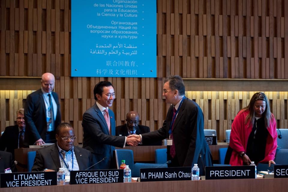 Phạm Sanh Châu thi tổng giám đốc UNESCO ảnh 2 Pham Sanh Chau thi tong giam doc UNESCO anh 2