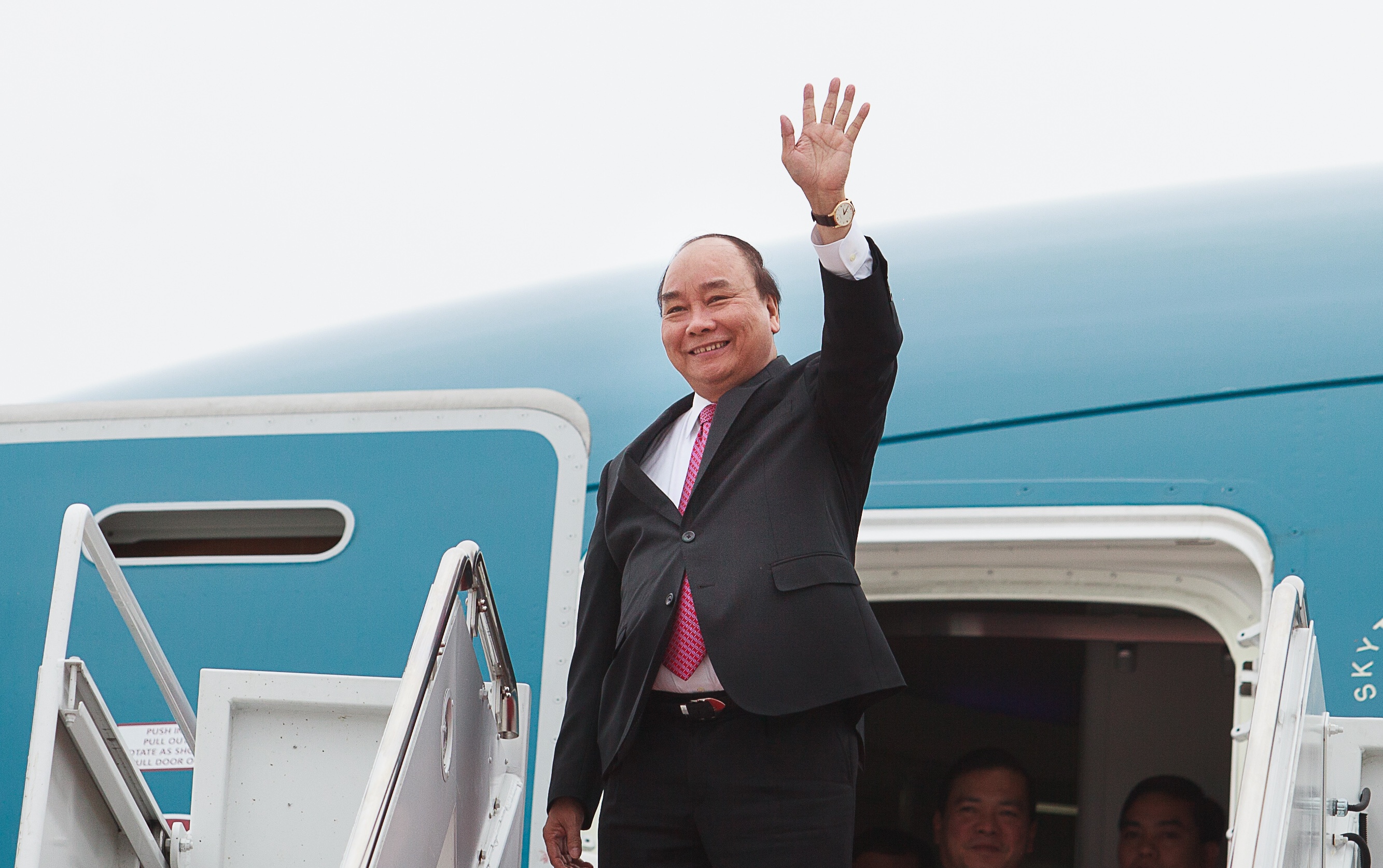 Thu tuong Nguyen Xuan Phuc tham My anh 1