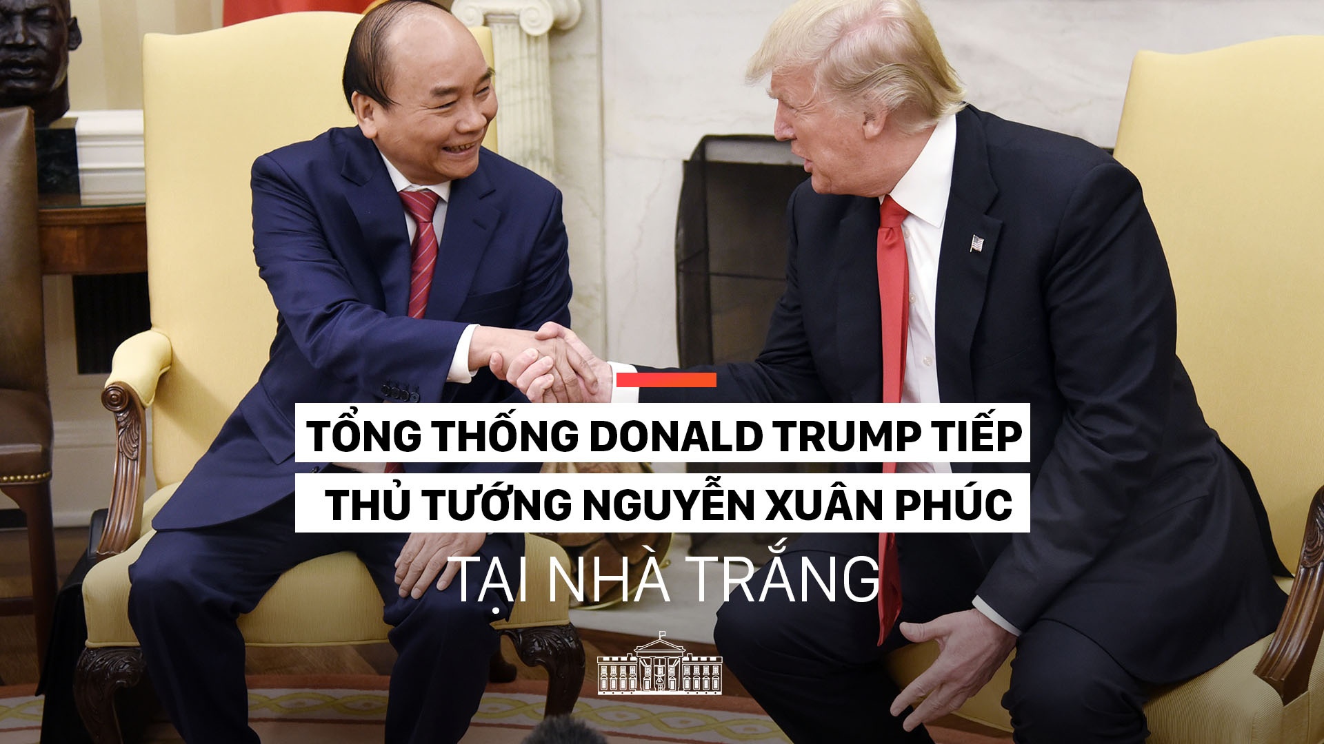 Thu tuong Nguyen Xuan Phuc gap Tong thong Trump anh 1
