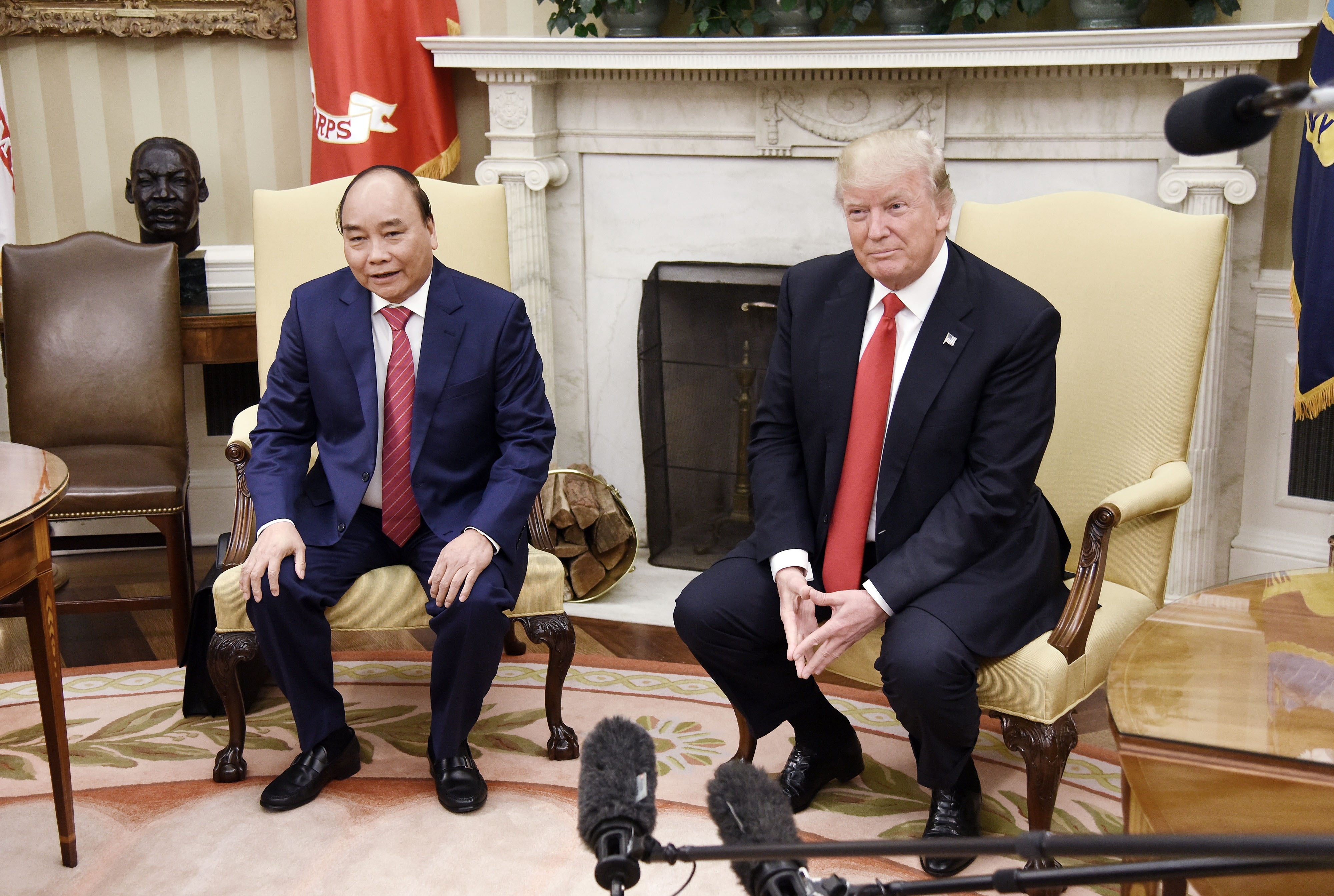 Thu tuong Nguyen Xuan Phuc tham My anh 2