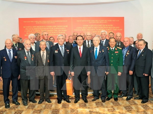 Chu tich nuoc tham Belarus anh 2