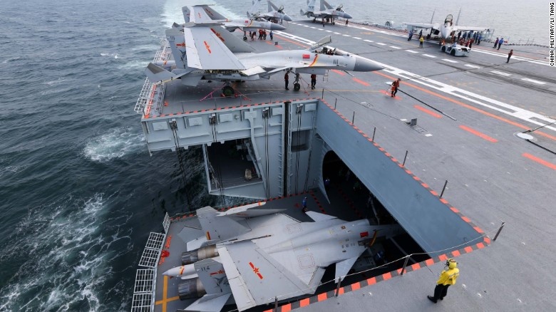 anh hiem ve tau san bay Lieu Ninh anh 2