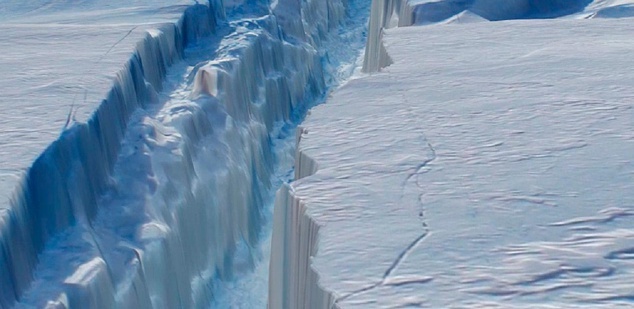 khối băng tách khỏi Nam cực ảnh 3 khoi bang tach khoi Nam cuc anh 3