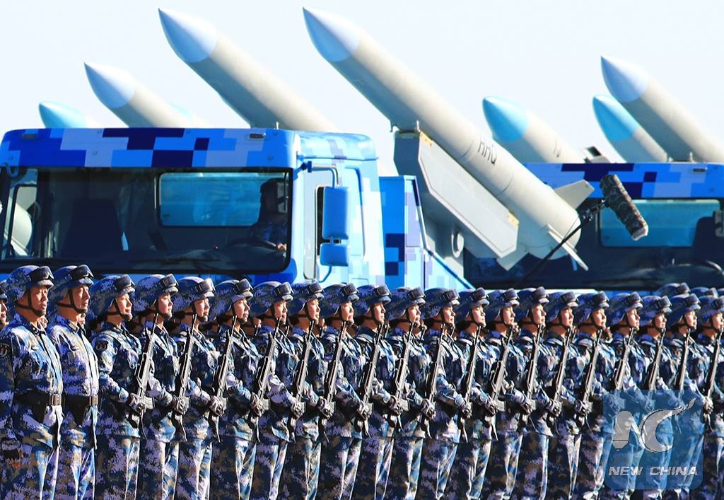 Trung Quoc duyet binh ky niem 90 nam thanh lap quan doi hinh anh