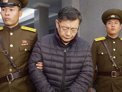 Trieu Tien tha tu nhan Canada bi ket an chung than hinh anh