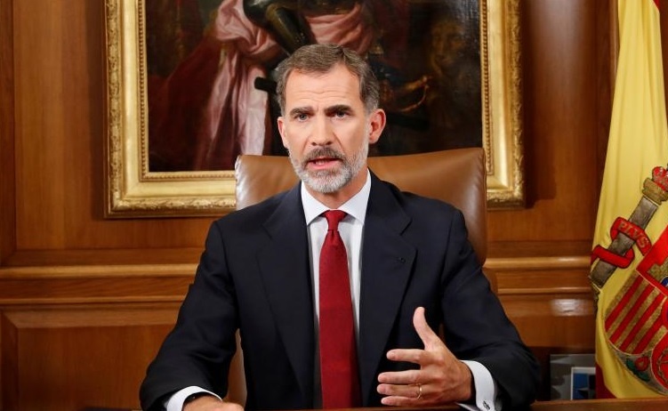 Vua Tay Ban Nha: No luc ly khai cua Catalonia 'khong the chap nhan' hinh anh