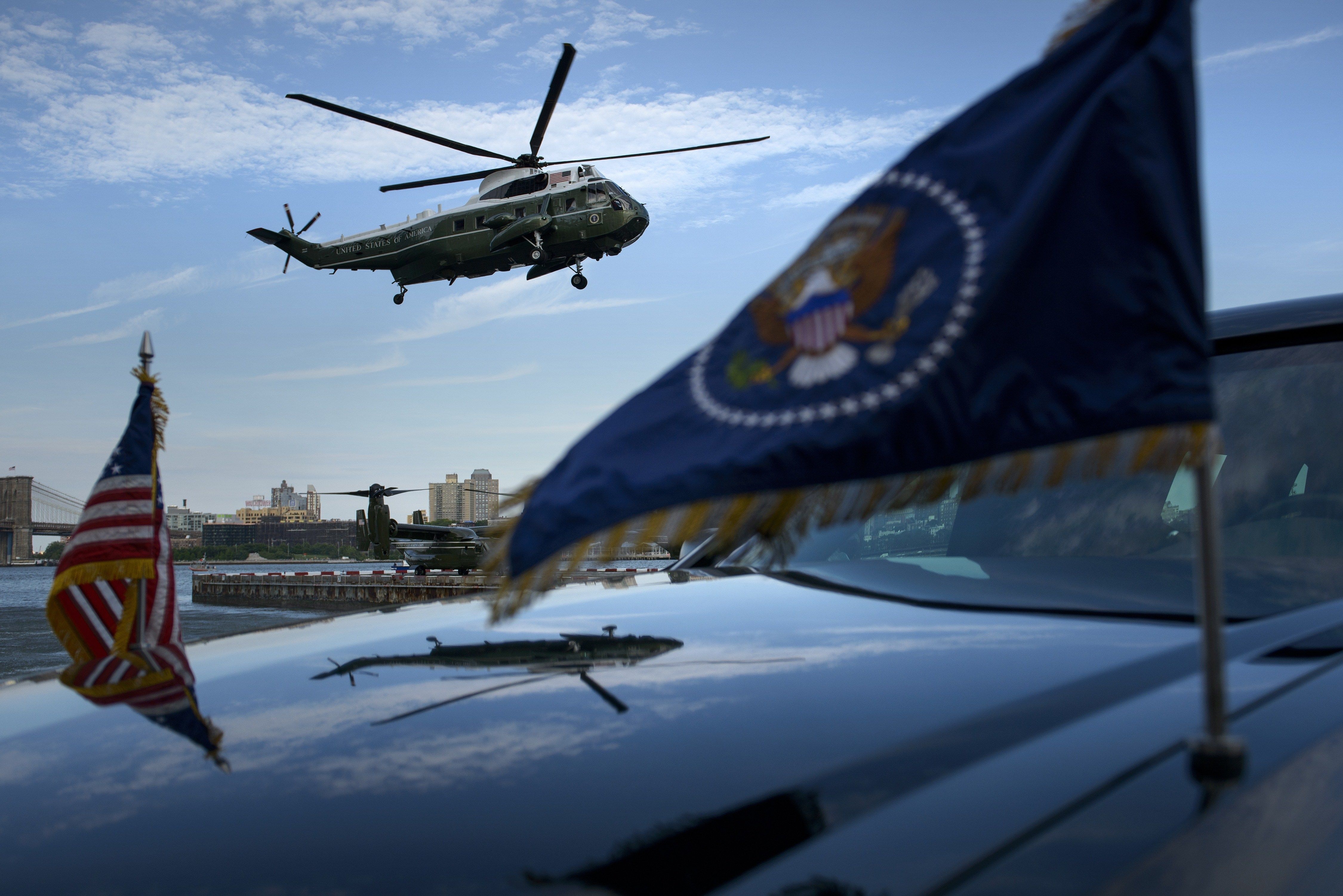 chuyen co Marine One anh 8