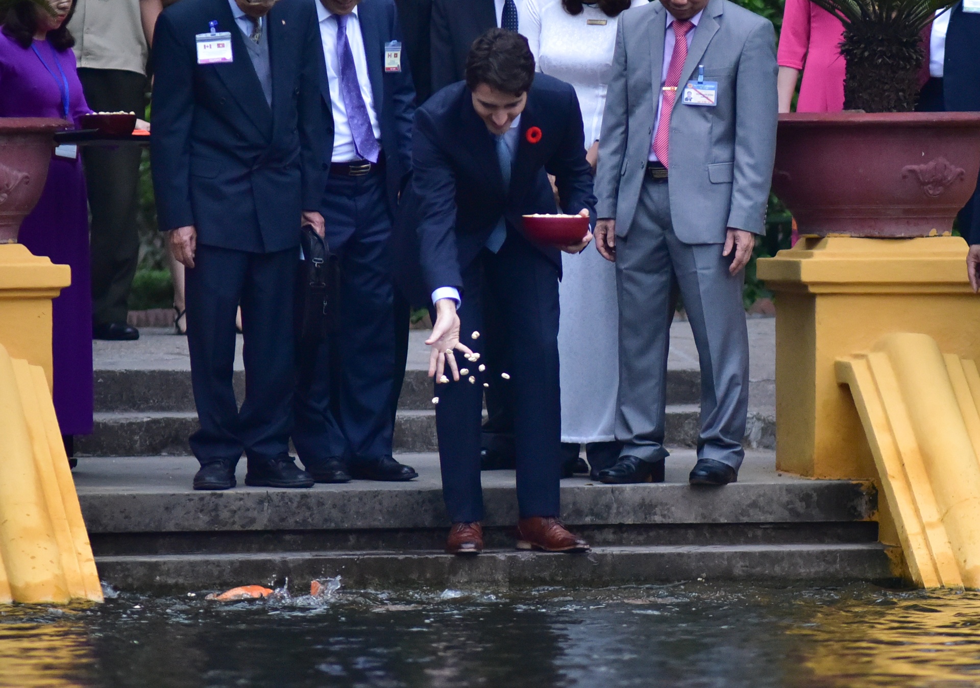 Thu tuong Canada cho ca an anh 5