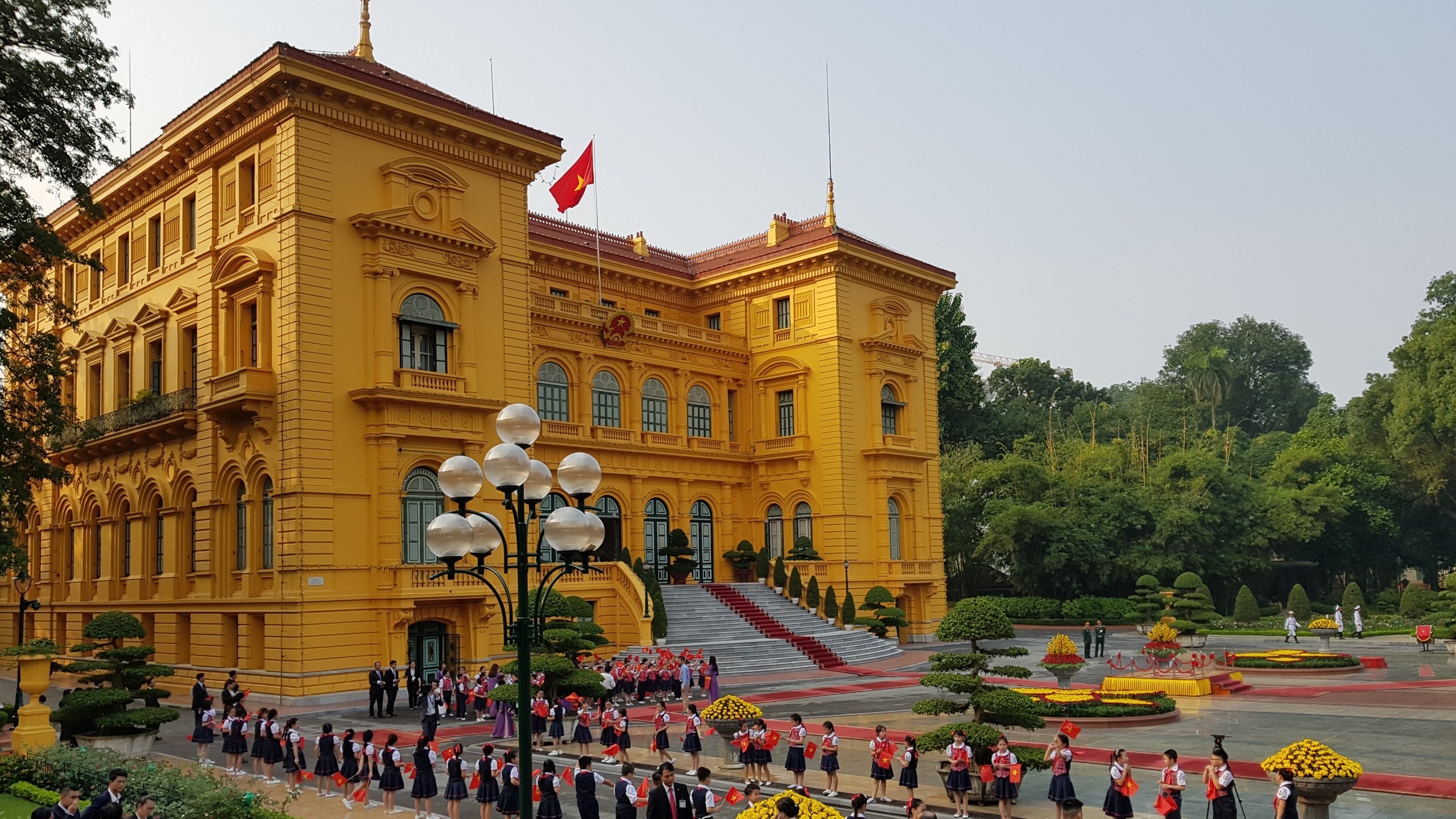 Phu Chu tich chuan bi don chinh thuc Chu tich Tap Can Binh hinh anh