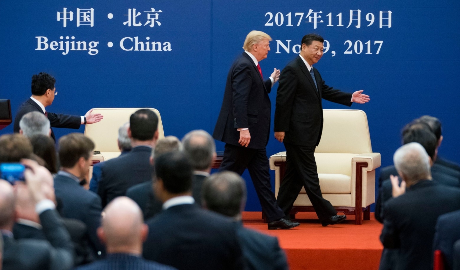 Trump công du châu Á ảnh 2 Trump cong du chau A anh 2