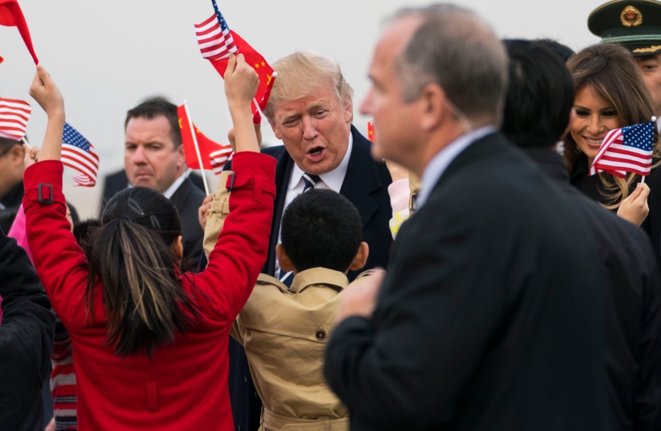 Trump công du châu Á ảnh 1 Trump cong du chau A anh 1