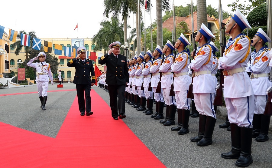 Nga ho tro xay dung Hai quan Viet Nam chinh quy, hien dai hinh anh