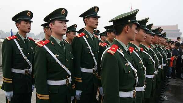 cảnh sát bán quân sự Trung Quốc ảnh 1 canh sat ban quan su Trung Quoc anh 1