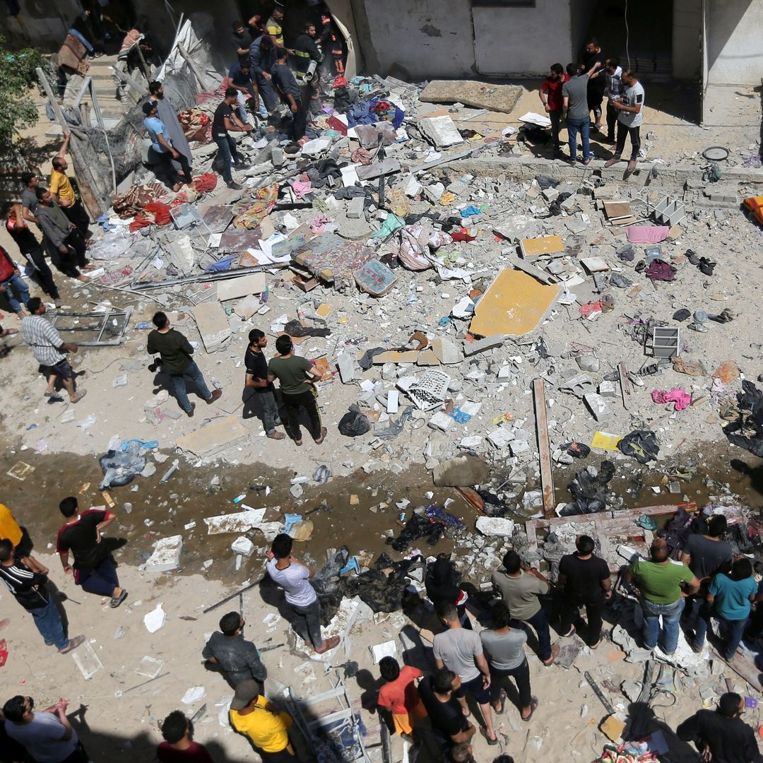 Israel khong kich Gaza anh 2