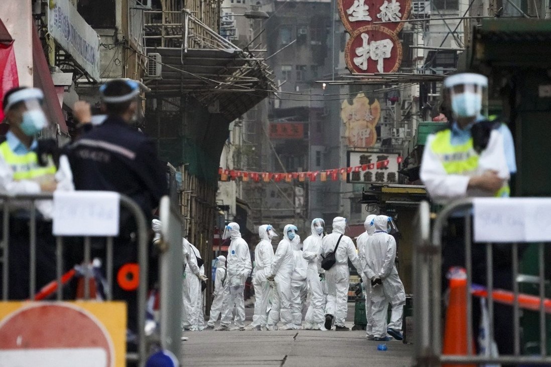 Hong Kong chong dich Covid-19 anh 4