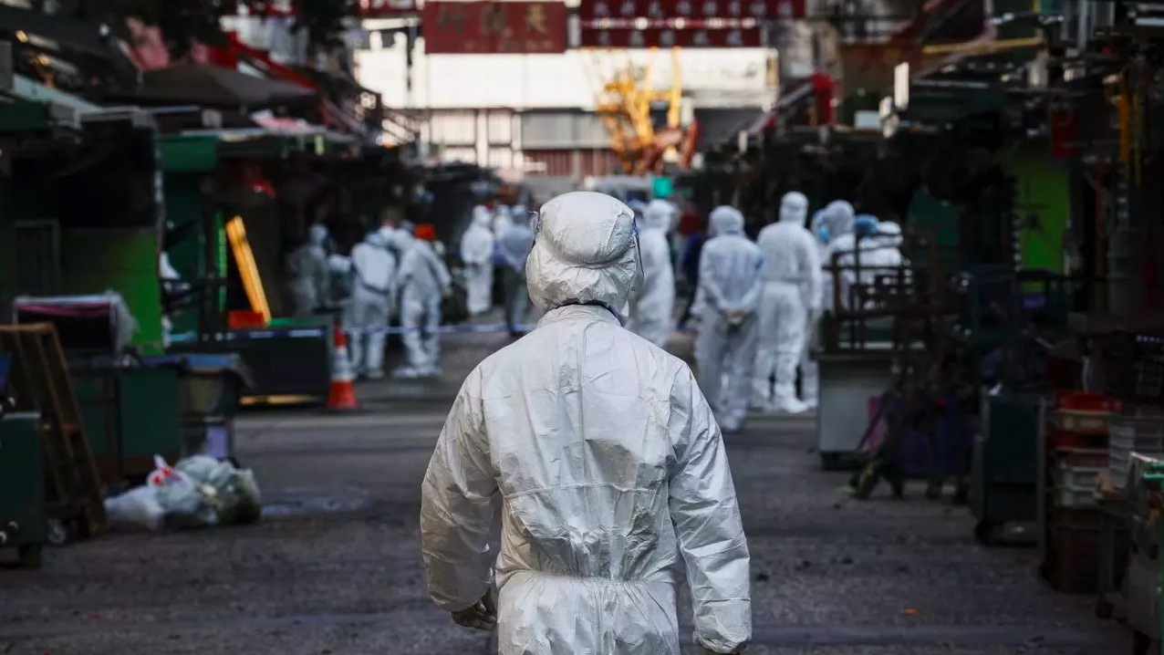 Hong Kong chong dich Covid-19 anh 1