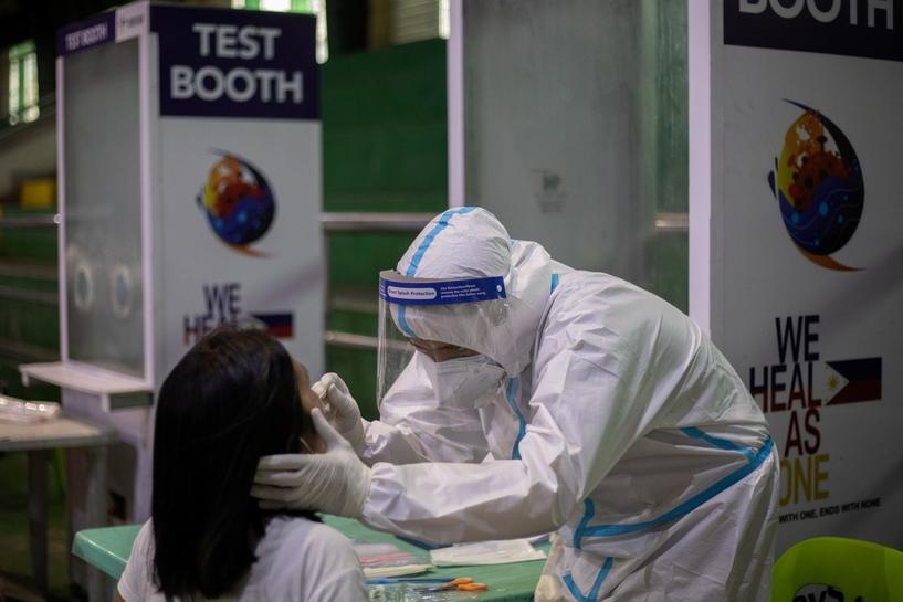 Philippines phat hien ca nhiem bien chung Lambda dau tien hinh anh