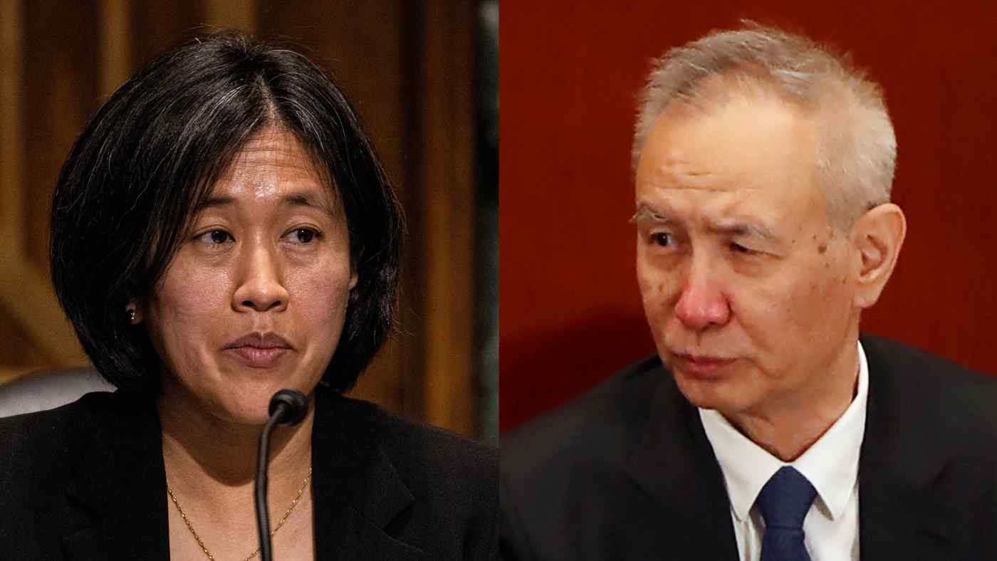 Quan chuc My - Trung dam phan ve thue quan hinh anh