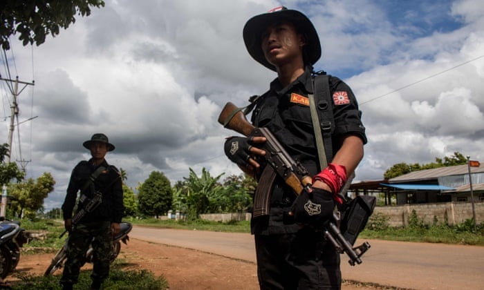 Binh linh Myanmar bi to thieu song 11 dan lang hinh anh