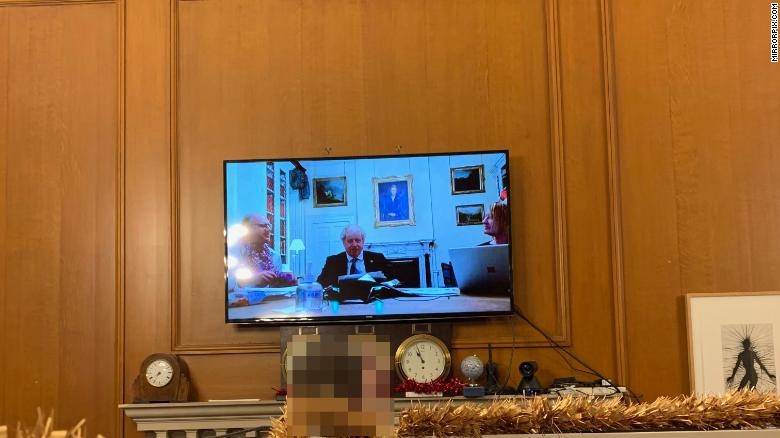 bua tiec Giang sinh tai Van phong Thu tuong Anh anh 1