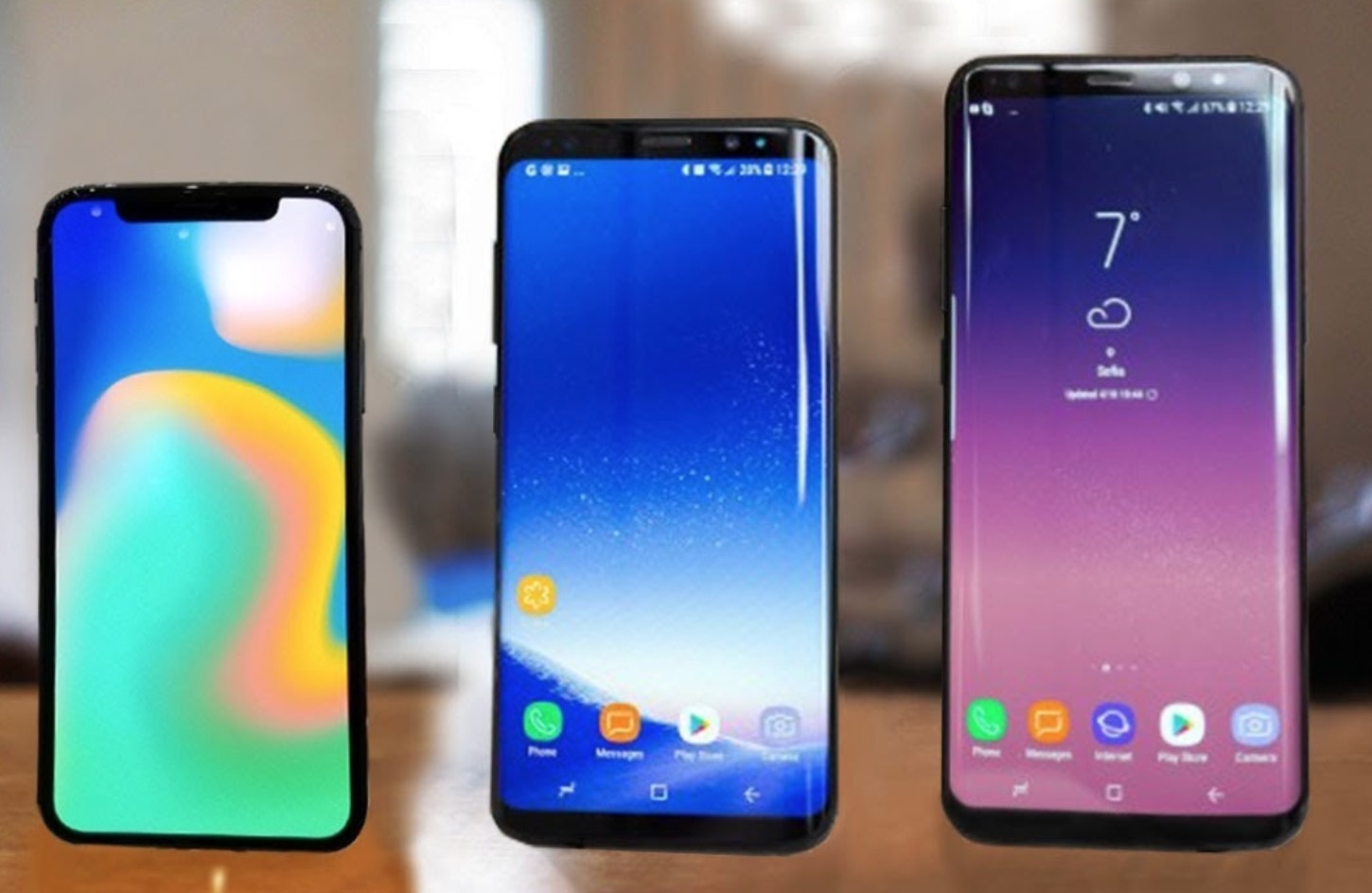 So sanh thong so Galaxy S9 voi cac smartphone doi thu hinh anh